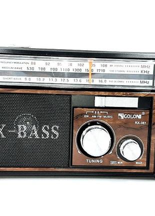 Радиоприемник GOLON радио RX-381 USB+SD многофункциональный Ко...