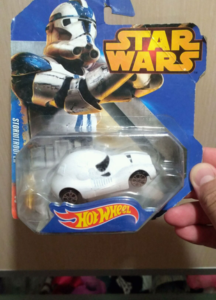 Машинка Hotwheels Star Wars Stormtrooper