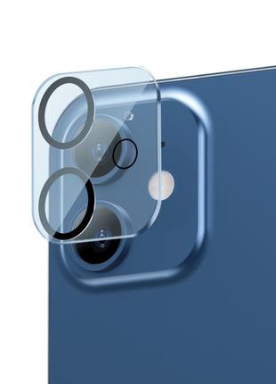 Защитное стекло для камеры iPhone 12 6.1" BASEUS Full-frame Le...