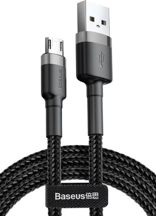 USB кабель Micro USB BASEUS Сafule |1.5A, 2M|. Black