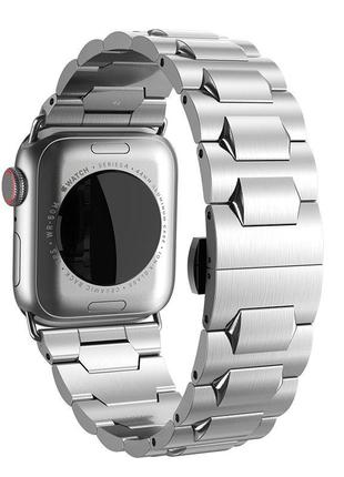 Металлический ремешок для Apple Watch 1/2/3/4 HOCO Grand Steel...
