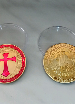 Монета Тамплиеров