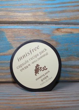 Ночные капсульные маски для лица innisfree capsule recipe pack...