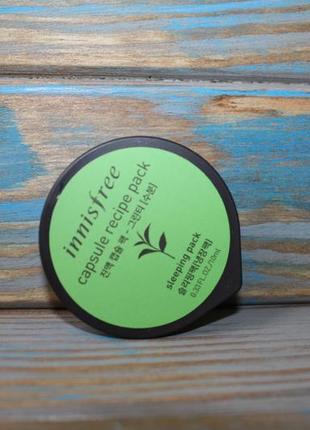 Ночные капсульные маски для лица innisfree capsule recipe pack...