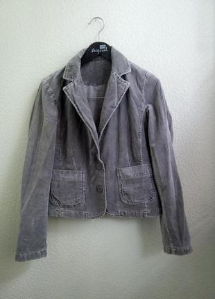 Молодёжный коттоновый тёплый пиджак (3084)
