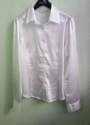 Коттоновая офисная блуза (3066)