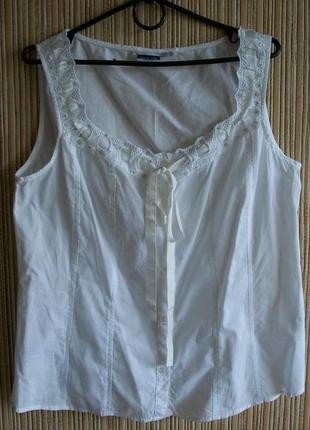 Лёгкая летняя блуза от  basic line (3030)