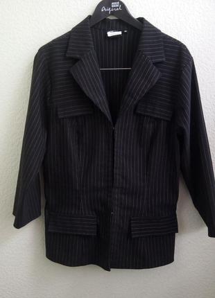 Классический пиджак в полоску (3080)