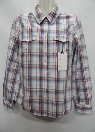 Блуза-рубашка фирменная женская L.O.G.G. (хлопок) р.44-46 050б...