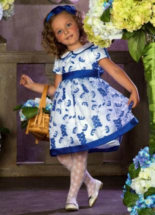 Нарядное платье на девочку perlita италия