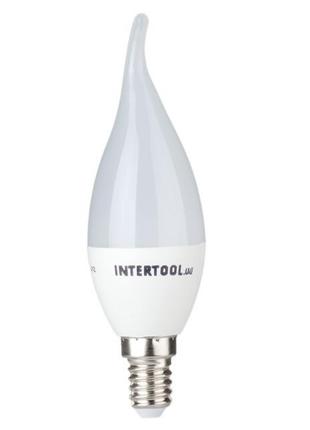 Светодиодная лампа LED 3Вт, E14, 220В, INTERTOOL LL-0161