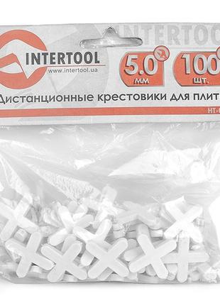 Набор дистанционных крестиков для плитки INTERTOOL HT-0355