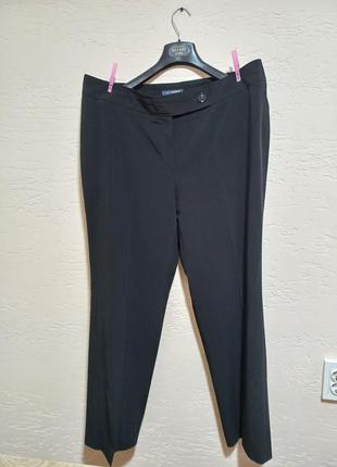 Фирменные базовые чёрные брюки от gardeur 56-58 размер