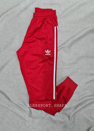 Спортивні штани adidas, червоні спортивні штани штани адідас...