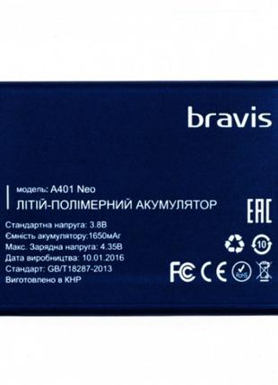 Аккумулятор на телефон Bravis A401 Neo NEW!!!