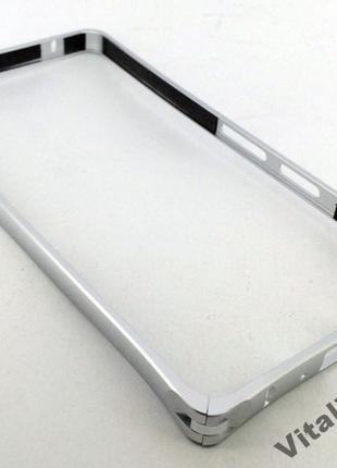 Бампер для Samsung A5 2015, A500 Fashion алюминиевый на защелках