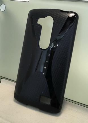Чехол для LG L Fino D295 накладка бампер противоударный New line