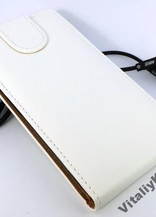 Чехол для Lenovo Vibe X S960 флип книжка противоударный белый
