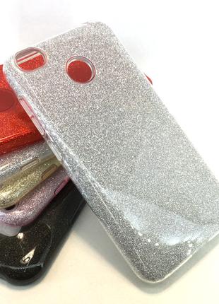 Чехол для Xiaomi Redmi 4x накладка бампер противоударный glitter