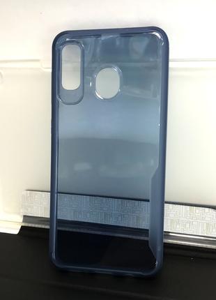 Чехол накладка для Samsung A30, A305 противоударный бампер Simple