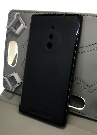 Чехол для Nokia Lumia 830 силиконовый накладка бампер черный
