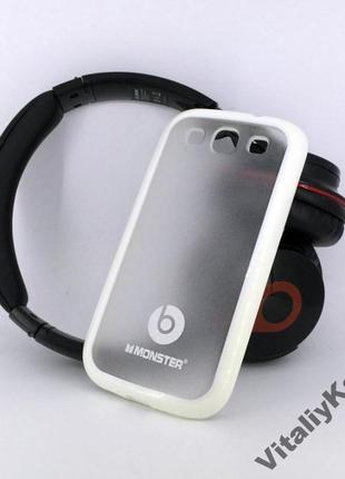 Чехол для Samsung S3, i9300 накладка бампер противоударный Beats