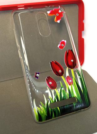 Чехол для Xiaomi Redmi Note 3 накладка силиконовый бампер