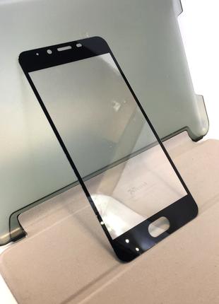 Meizu U10 защитное стекло на телефон противоударное 3D Black ч...