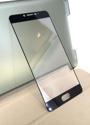 Meizu U20 защитное стекло на телефон противоударное 3D Black ч...