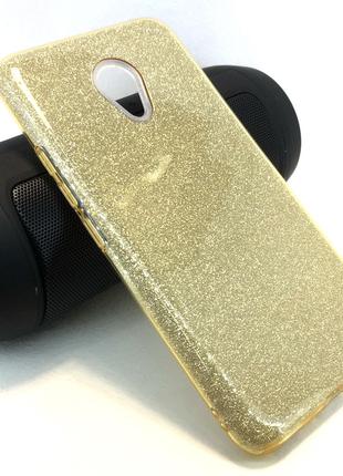 Чехол для Meizu M5 накладка бампер противоударный Remax glitter