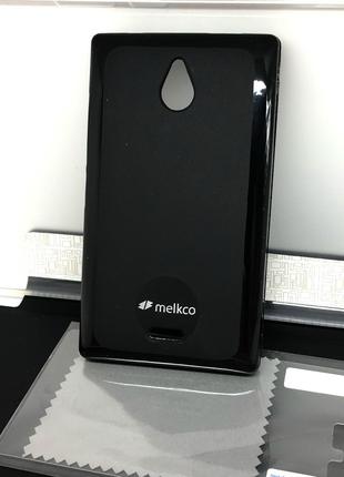 Чохол Melkco для Nokia X2 Dual та плівка
