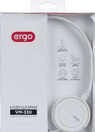 Наушники накладные Ergo VM-330 White