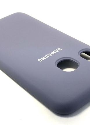 Чехол накладка для Samsung A40, A405 противоударный бампер Sil...