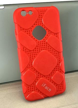 Чехол для iPhone 6 6s накладка бампер противоударный iFace TPU...
