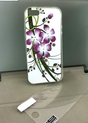 Чехол для iPhone 5, 5s, SE 2016 накладка бампер противоударный...