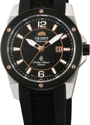 Механічний наручний годинник Orient FNR1H002B0 жіночий із сапф...
