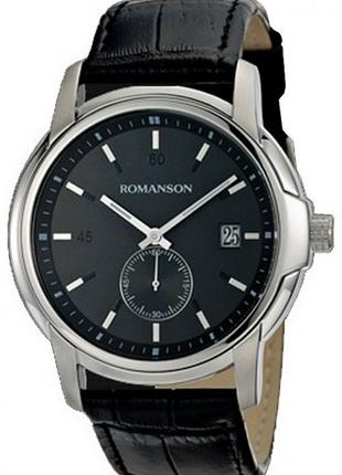 Часы Romanson TL2631JMWH BK кварц.