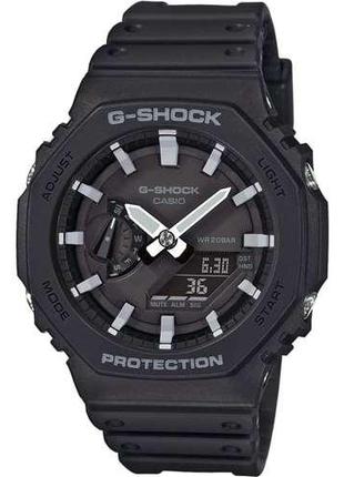 Полимерные мужские наручные часы Casio G-Shock GA-2100-1AER ор...