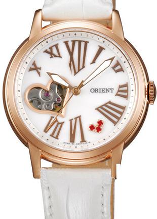 Женские наручные часы Orient FDB0700CW0 механические с кожаным...