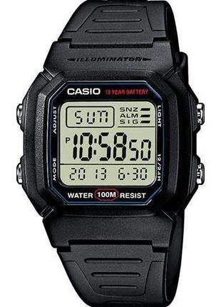 Цифровые полимерные мужские наручные часы Casio оригинал Япони...
