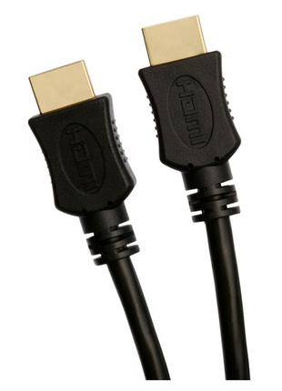 Кабель Tecro (LX 01-50) HDMI(M)-HDMI(M) v.1.4, 1.5м Black