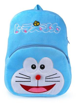 Детский плюшевый рюкзак Дораэмон Doraemon