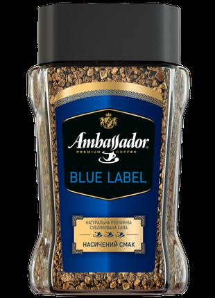 /Кофе растворимый 95 г*6 стекл банка Blue Label AMBASSADOR