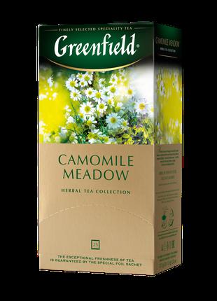 /Чай травяной 15г*25 пакет Camomile Meadow GREENFIELD