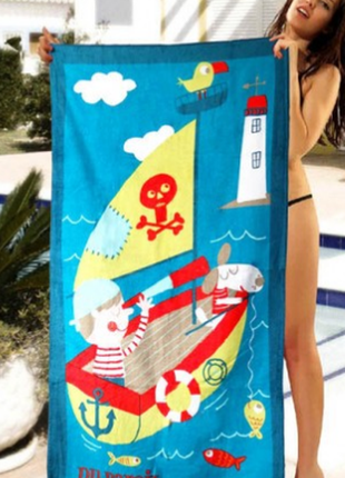 Пляжное полотенце для детей shamrock - №1629ма