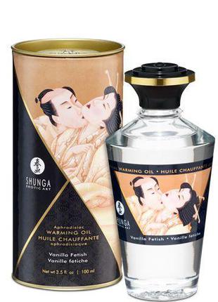 Разогревающее масло Shunga APHRODISIAC WARMING OIL - Vanilla F...