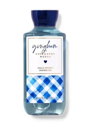 Гель для душу Gingham Bath and Body Works оригінал сша b210605