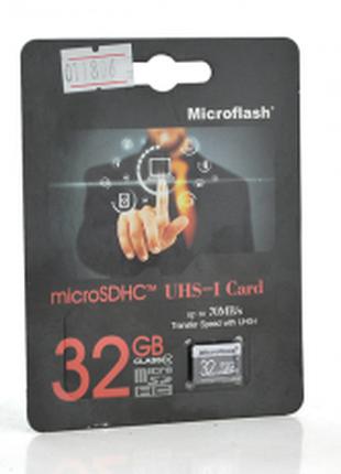 Карта памяти Microflash Micro SD, cкорость передачи данных 70M...