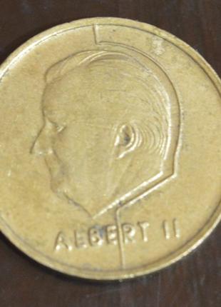 Бельгия 5 франков 1994 г. (БА)