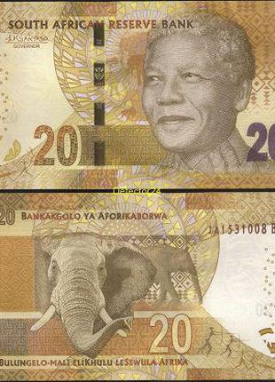 Південна Африка (ПАР) / South Africa 20 rand (2015) Pick 139 UNC
